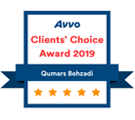 Avvo Clients' Choice Award 2019 | Qumars Behzadi | 5 Stars